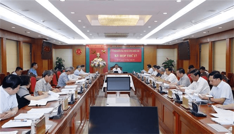 Ủy ban Kiểm tra Trung ương xem xét kỷ luật, đề nghị kỷ luật một số đảng viên và tổ chức đảng
