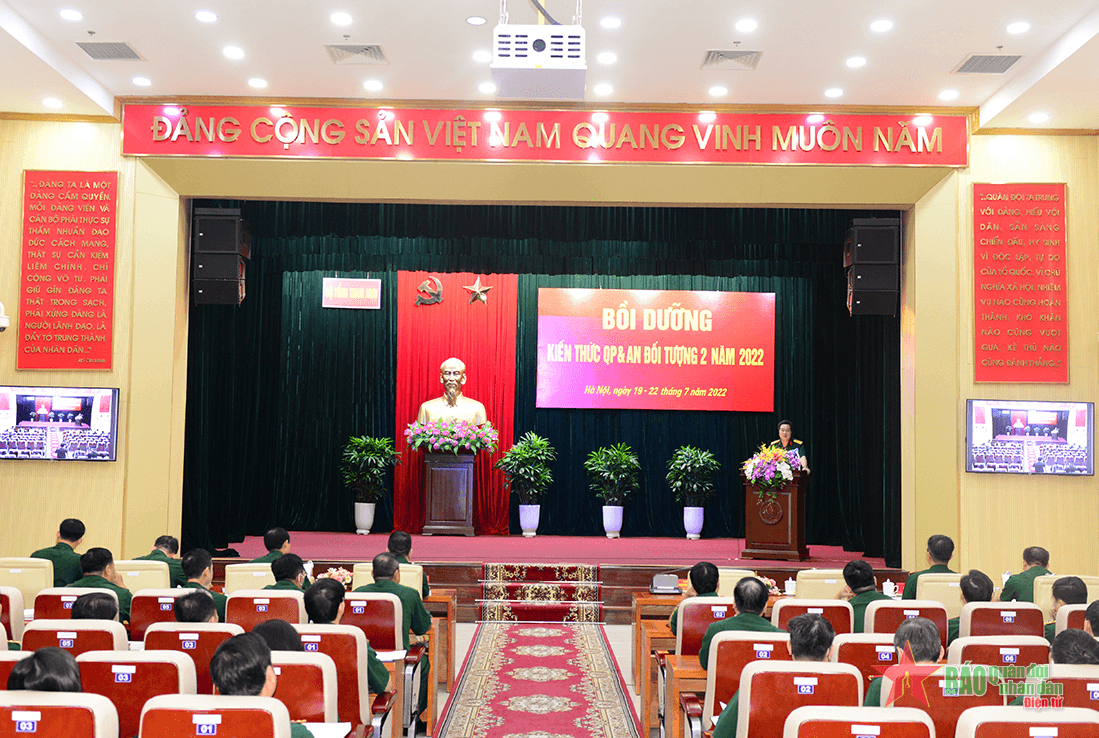 Bộ Tổng Tham mưu khai mạc Lớp bồi dưỡng kiến thức quốc phòng và an ninh đối tượng 2