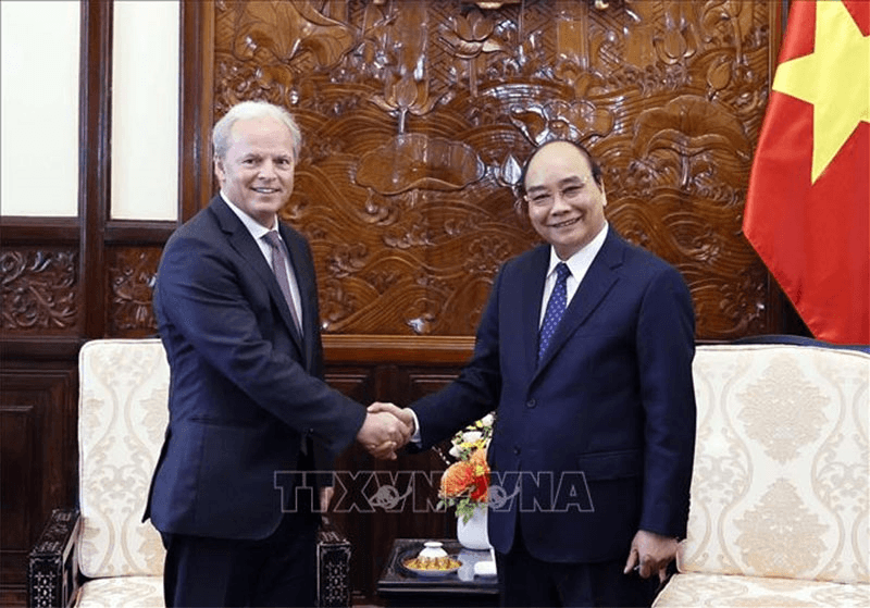 Chủ tịch nước Nguyễn Xuân Phúc đề nghị Ngân hàng Thế giới hỗ trợ xây dựng Báo cáo Việt Nam 2045