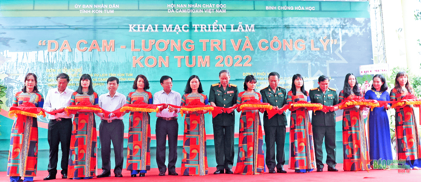 Khai mạc Triển lãm “Da cam-lương tri và công lý”-Kon Tum 2022