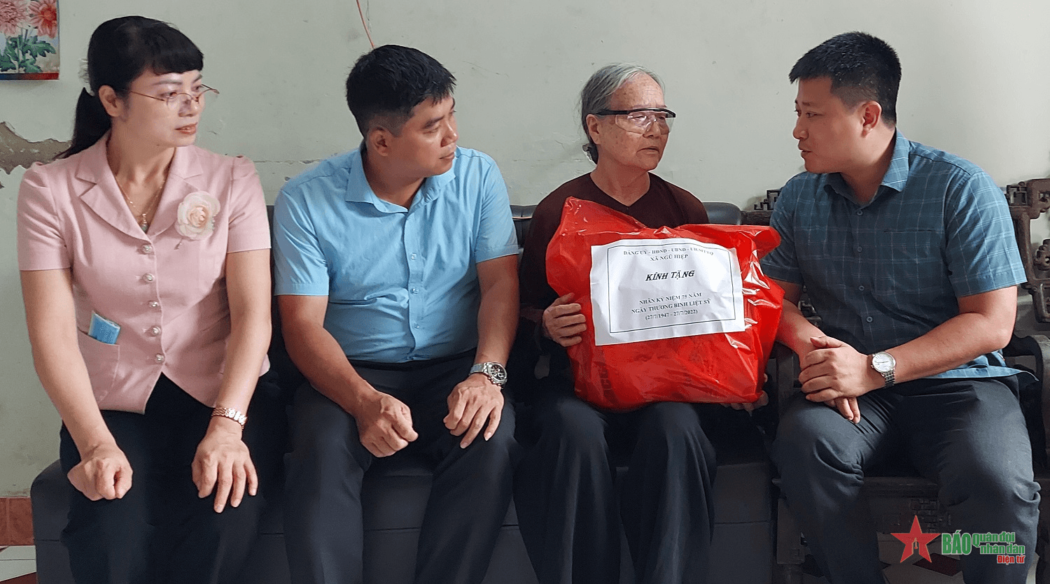 Quan tâm chăm lo gia đình chính sách, người có công