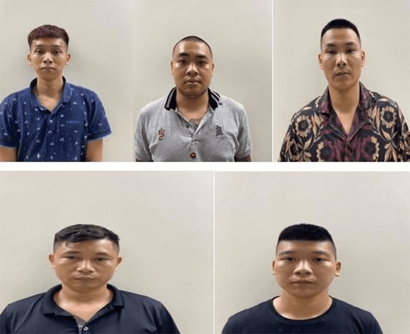 Hà Nội: Bắt 5 đối tượng để điều tra hành vi cho vay nặng lãi