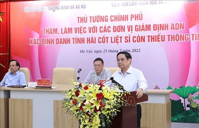 Sớm hình thành và hoàn thiện cơ sở dữ liệu quốc gia về liệt sĩ