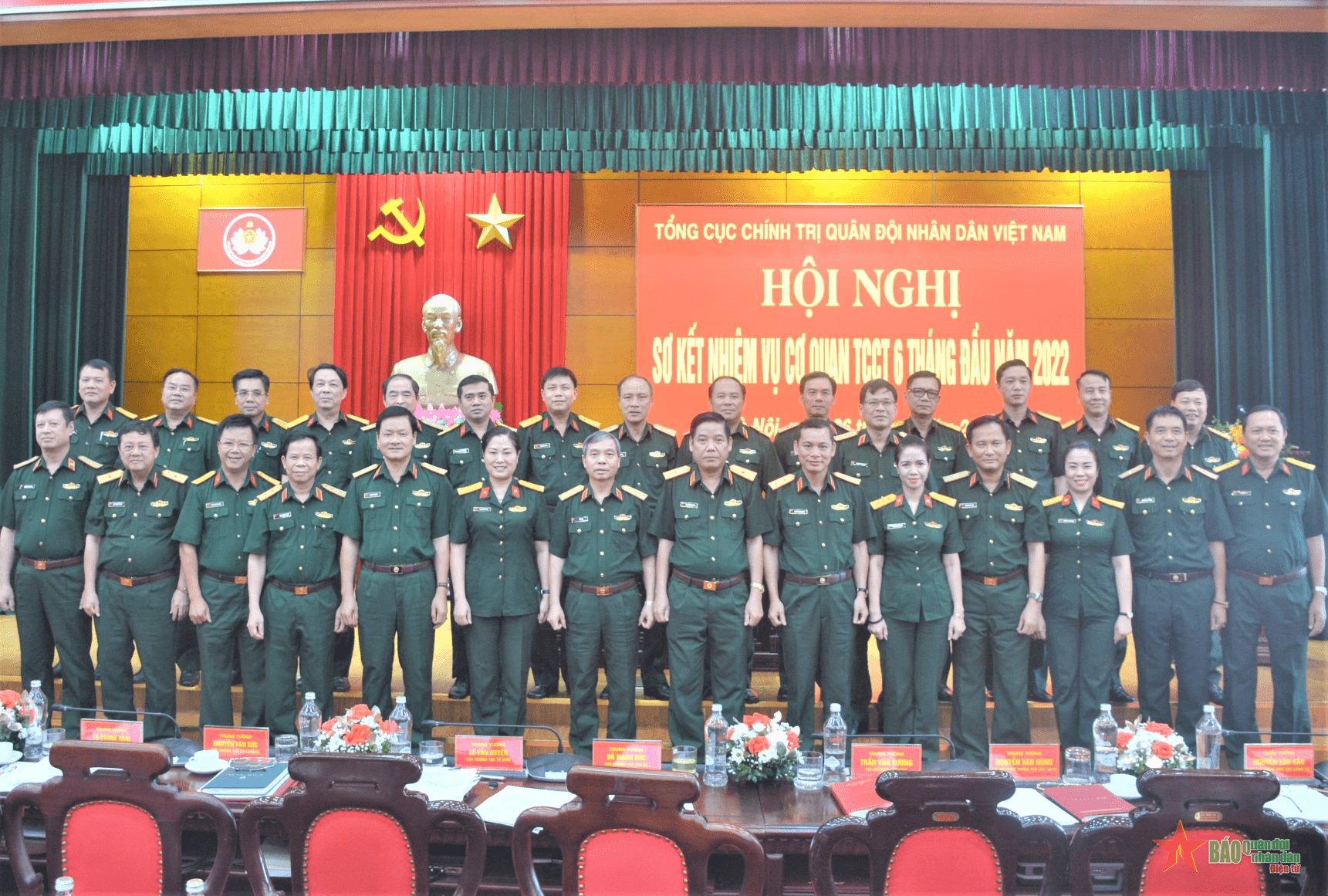 Cơ quan Tổng cục Chính trị sơ kết nhiệm vụ 6 tháng đầu năm 2022