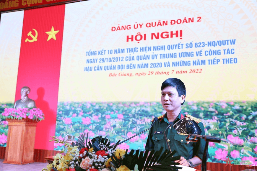 Quân đoàn 2, tổng kết 10 năm thực hiện Nghị quyết số 623-NQ/QUTW