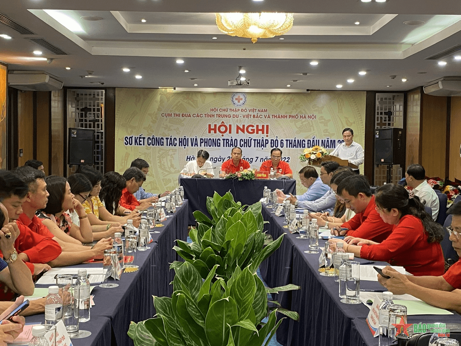 Sơ kết công tác Chữ thập đỏ trong Cụm thi đua các tỉnh Trung du-Việt Bắc và thành phố Hà Nội