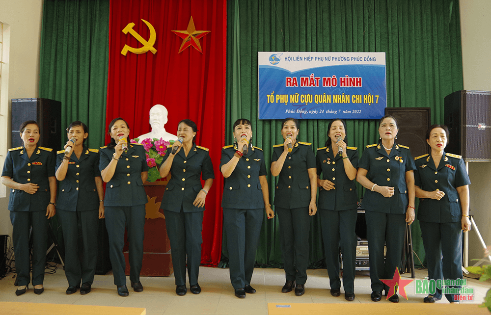 Mô hình hữu ích của cựu nữ quân nhân
