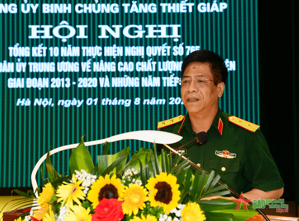 Tạo sự chuyển biến toàn diện công tác huấn luyện lực lượng tăng thiết giáp toàn quân