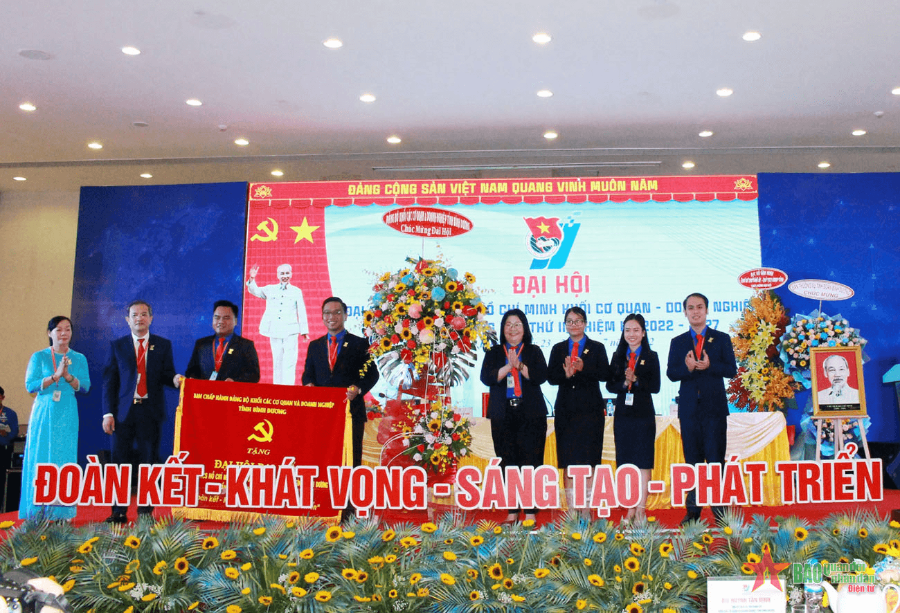 100% tổ chức đoàn cấp huyện và tương đương tại Bình Dương hoàn thành tổ chức Đại hội Đoàn