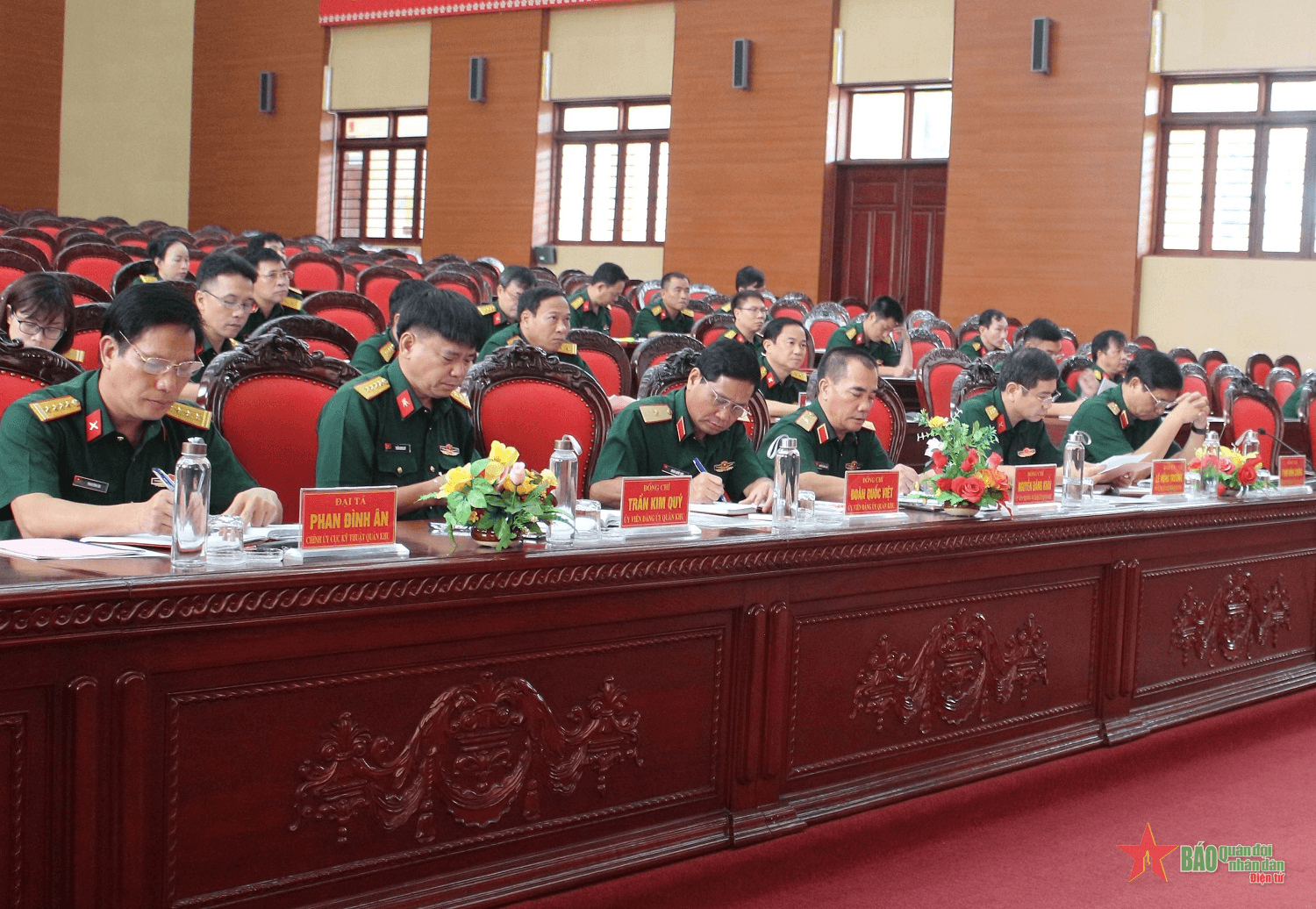 Đảng ủy Quân khu 2 tổng kết 10 năm thực hiện nghị quyết về công tác tài chính quân đội