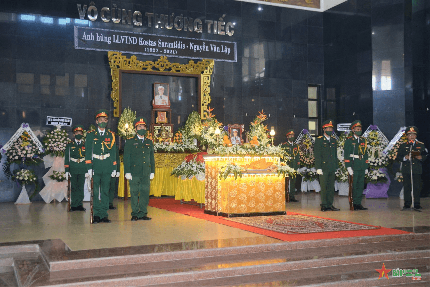"Bộ đội Cụ Hồ" Kostas Sarantidis-Nguyễn Văn Lập an nghỉ tại quê hương thứ hai