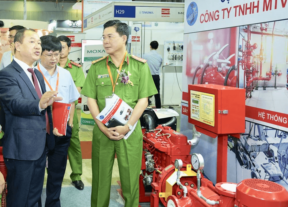 Hơn 250 đơn vị tham gia triển lãm quốc tế về phòng cháy, chữa cháy và cứu nạn, cứu hộ