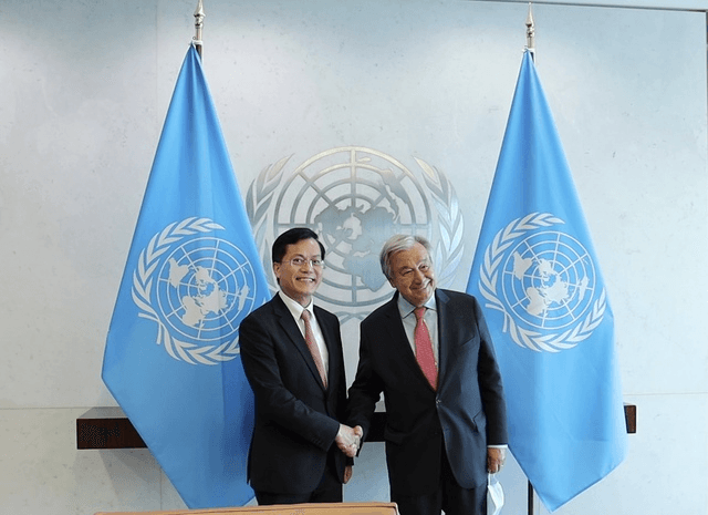 Tổng thư ký Antonio Guterres đánh giá cao đóng góp của Việt Nam tại Liên hợp quốc