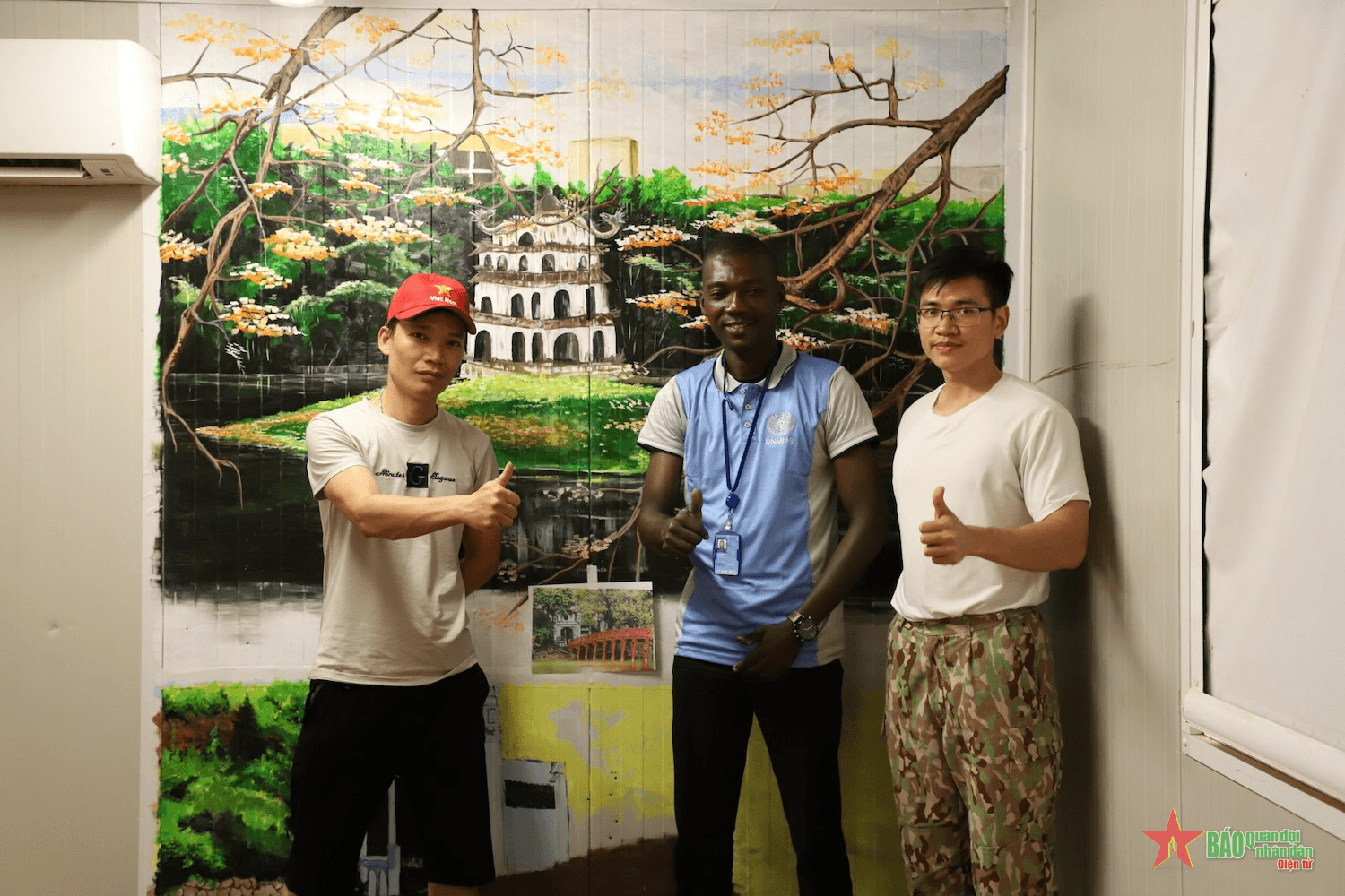 “Góc Việt Nam” ở Bệnh viện dã chiến cấp 2 số 4