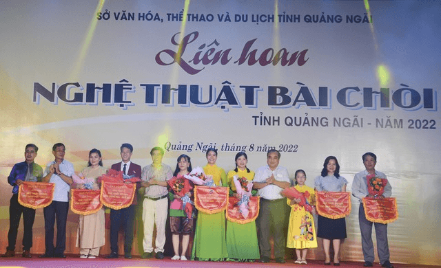 Hấp dẫn Liên hoan nghệ thuật Bài chòi tỉnh Quảng Ngãi