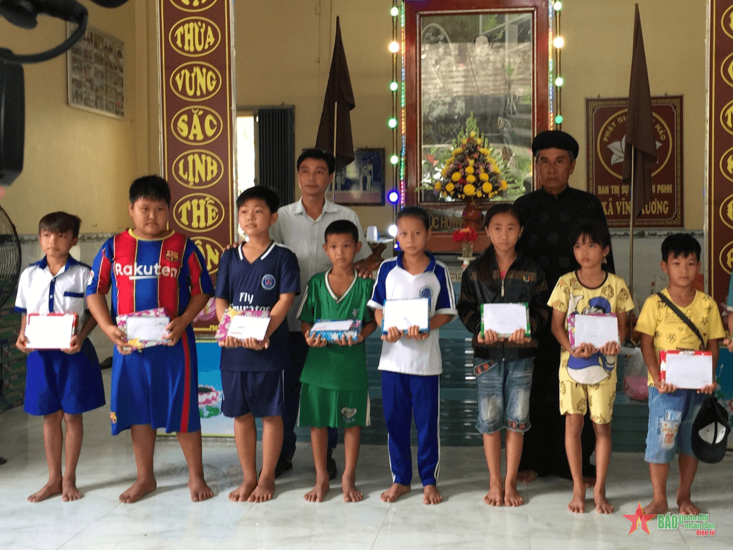 Lòng nhân ái của ông Hổ