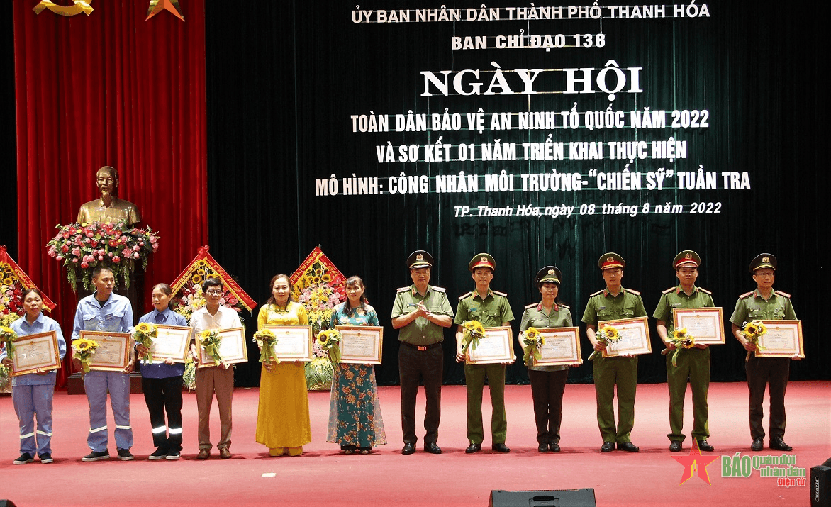 Thanh Hoá tổ chức "Ngày hội toàn dân bảo vệ an ninh Tổ quốc" năm 2022