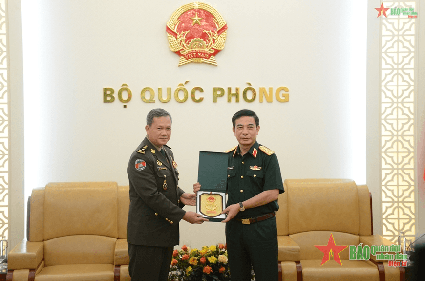 Hợp tác quốc phòng Việt Nam - Campuchia đạt nhiều kết quả thiết thực