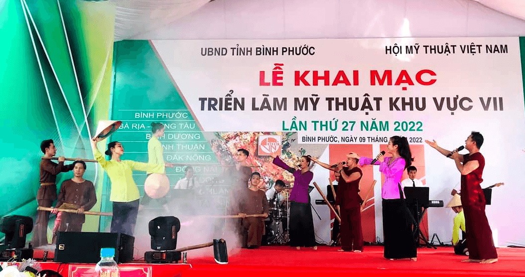 Khai mạc Triển lãm mỹ thuật khu vực Đông Nam Bộ lần thứ 27