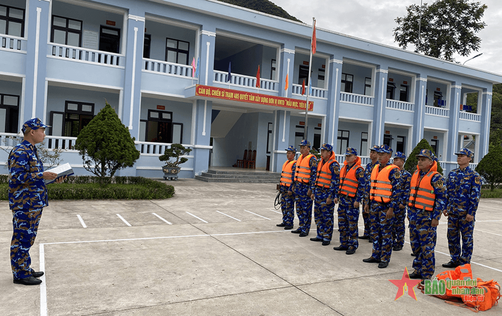 Tiểu đoàn 151, Vùng 1 Hải quân chủ động phòng, chống bão số 2