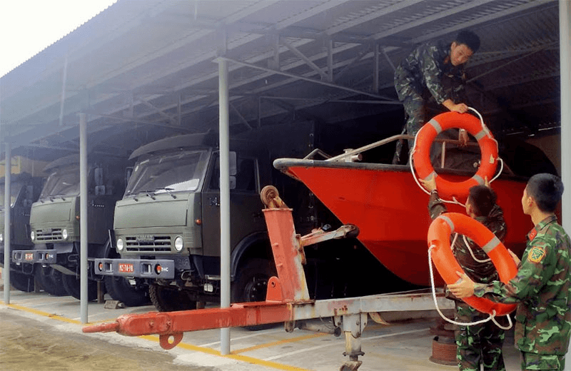Lực lượng vũ trang tỉnh Quảng Ninh: Sẵn sàng ứng phó với bão số 2
