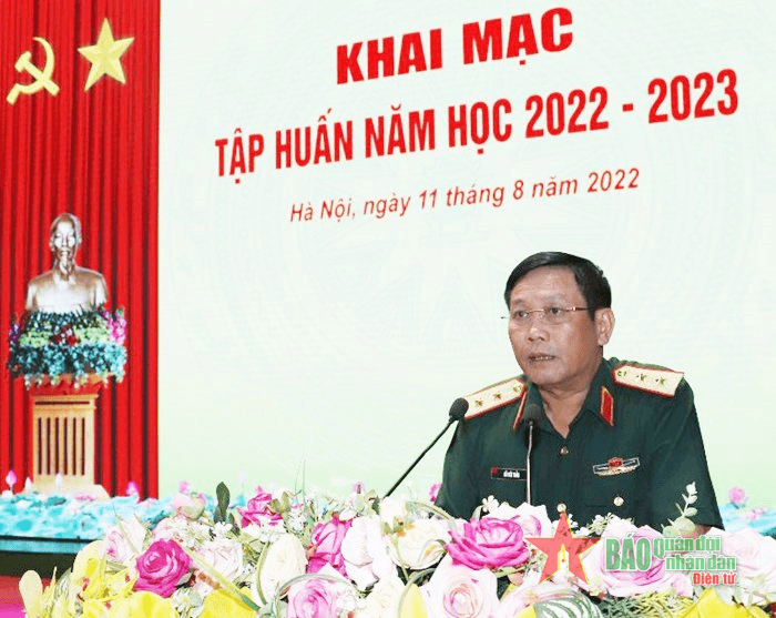 Trường Sĩ quan Lục quân 1 khai mạc tập huấn năm học 2022-2023