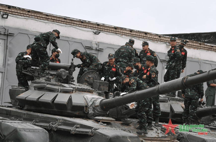 Quy định về cuộc thi Xe tăng hành tiến tại Army Games 2022