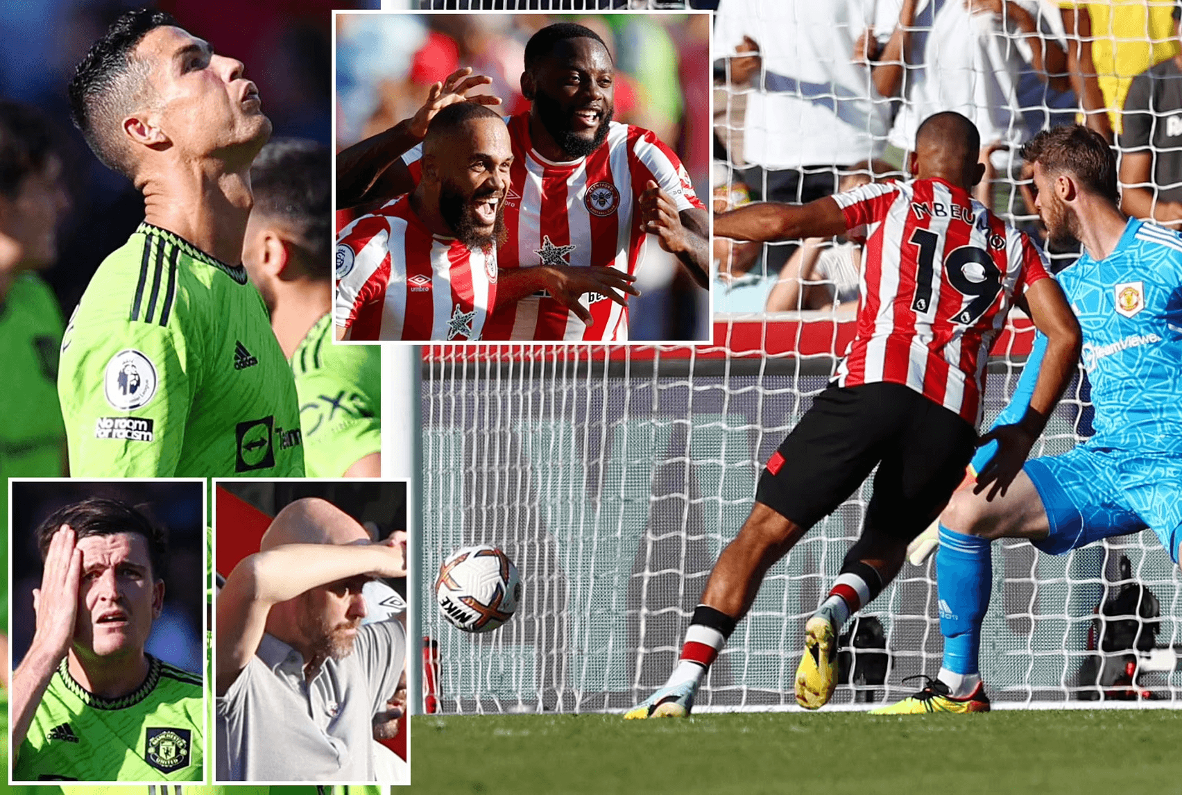 MU thua sốc Brentford, Man City thắng dễ Bournemouth