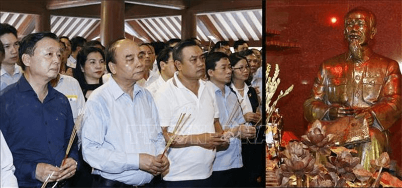Chủ tịch nước dâng hương tưởng niệm 53 năm Ngày mất Chủ tịch Hồ Chí Minh