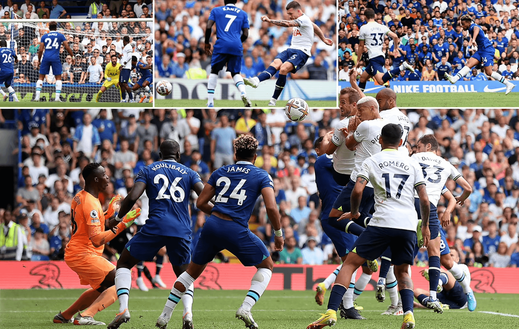 Vòng 2 Ngoại hạng Anh: Chelsea chia điểm vào phút cuối trận