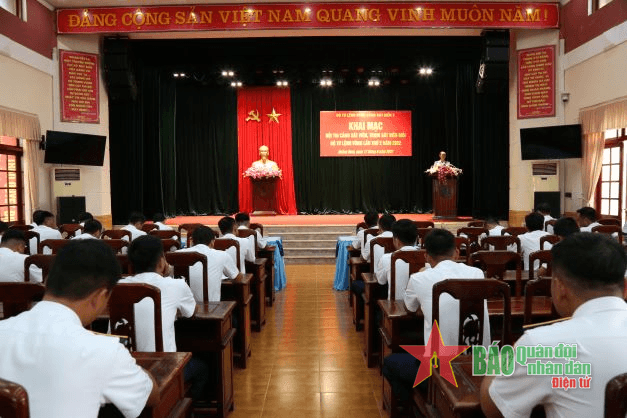 Khai mạc Hội thi Cảnh sát viên, Trinh sát viên giỏi Vùng Cảnh sát biển 2 năm 2022