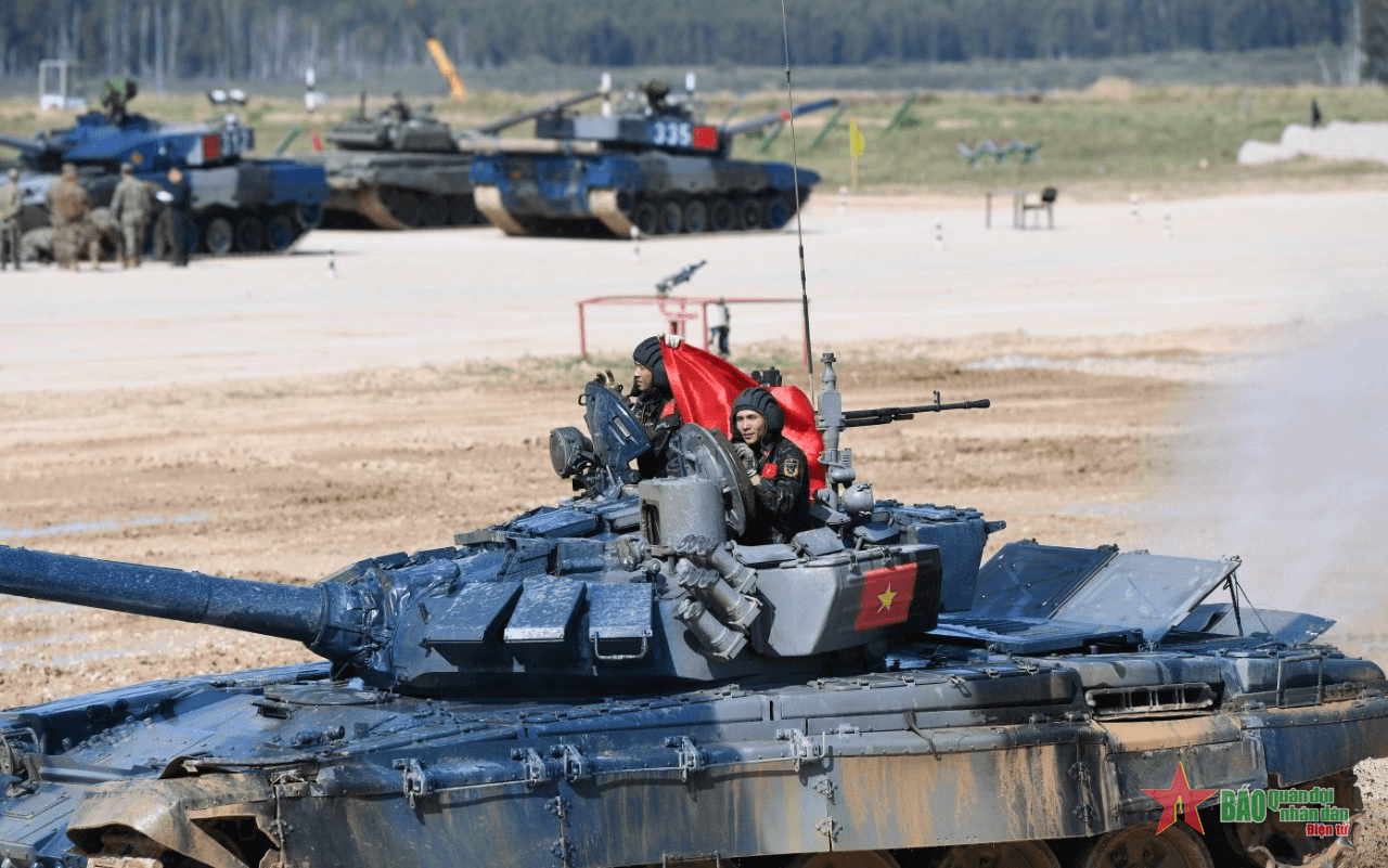 Army Games 2022: Báo Quân đội nhân dân Điện tử sẽ tường thuật trực tiếp trận thi đấu thứ 3 của Đội tuyển Xe tăng Việt Nam