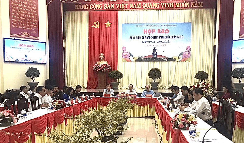 Tỉnh Bình Phước công bố chuỗi hoạt động kỷ niệm 50 năm chiến thắng Chốt chặn Tàu Ô