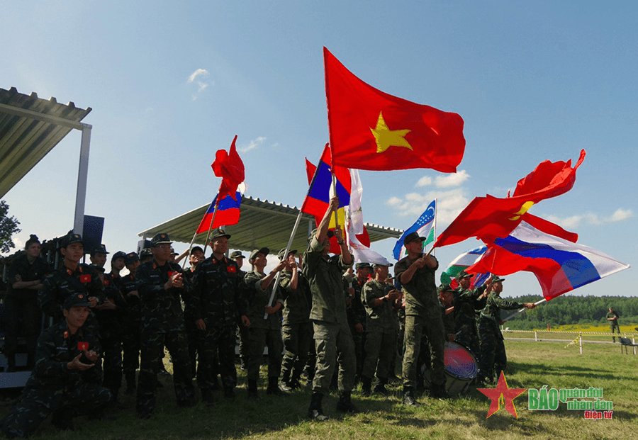 Đội tuyển Thông tin liên lạc bước vào ngày thi đấu thứ 5 tại Army Games 2022
