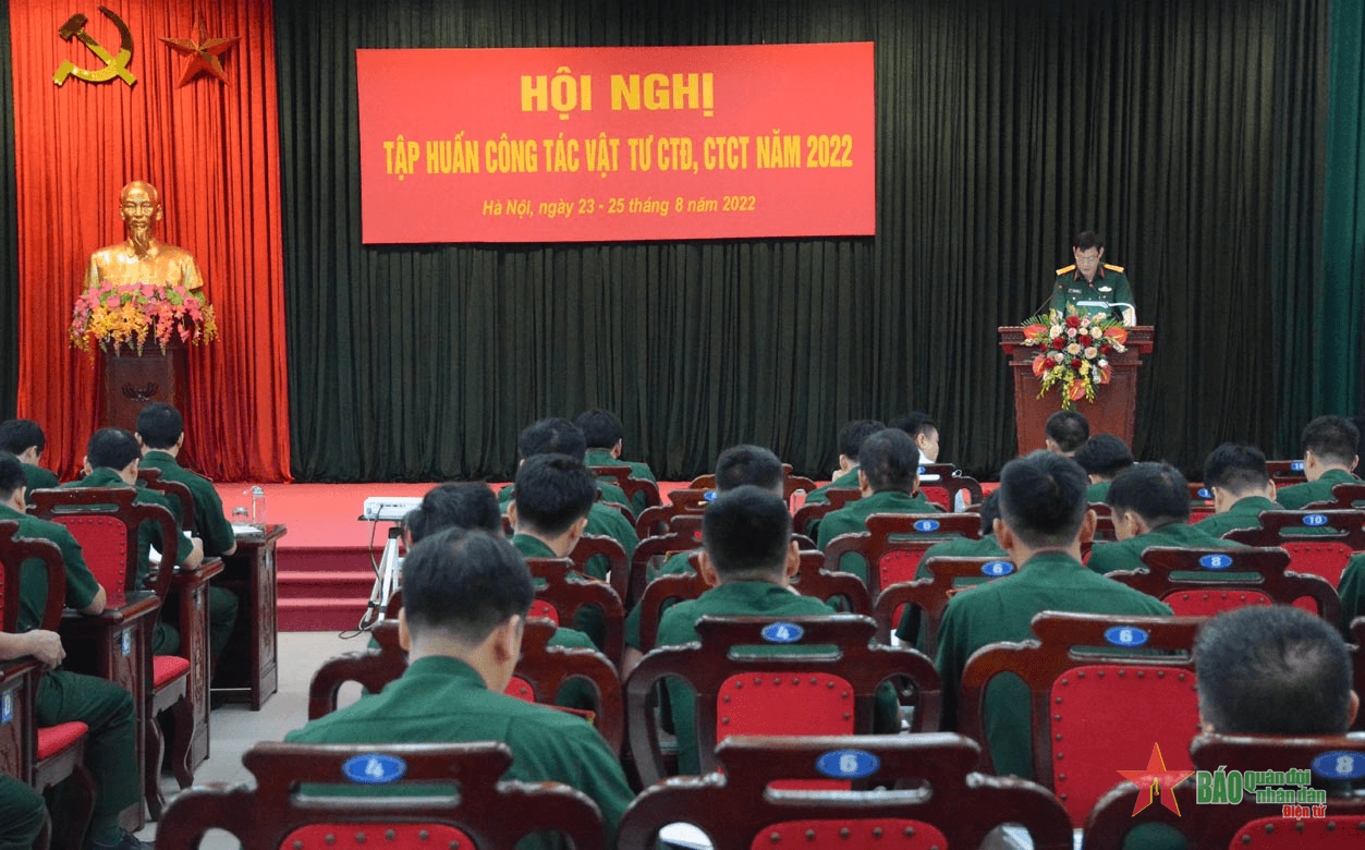 Cục Chính trị, Bộ Tổng Tham mưu tập huấn công tác vật tư công tác Đảng, công tác chính trị