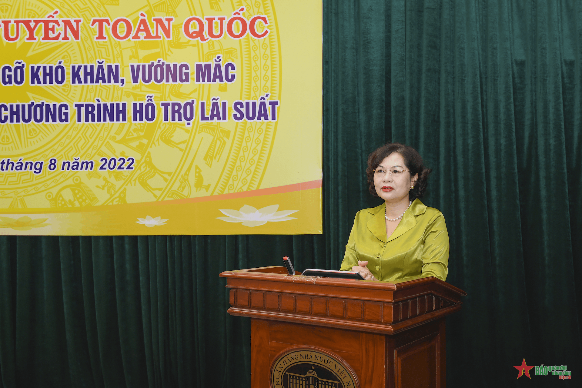 Tháo gỡ khó khăn trong quá trình triển khai chương trình hỗ trợ lãi suất