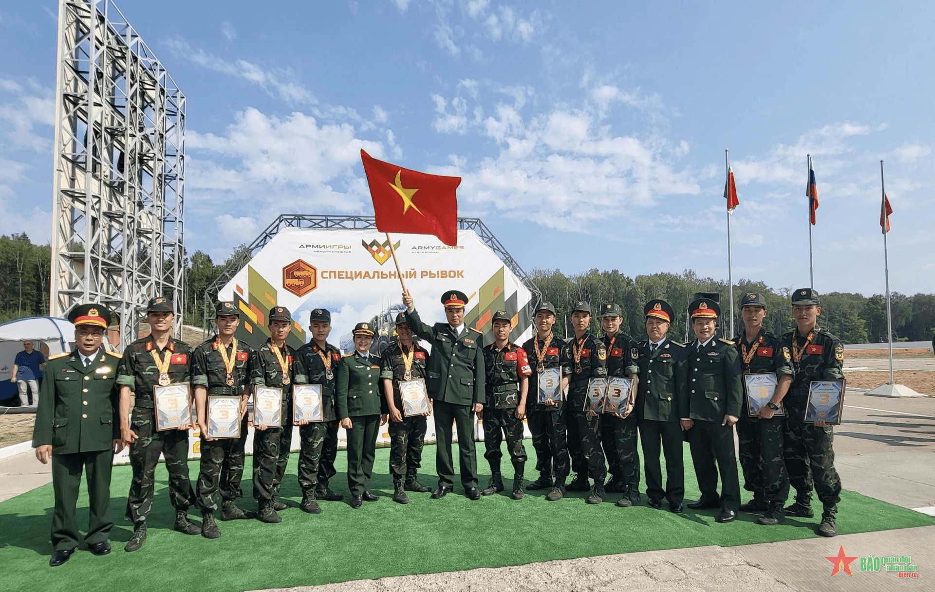 Army Games 2022: Đội tuyển Đột phá đặc biệt đứng thứ ba toàn đoàn