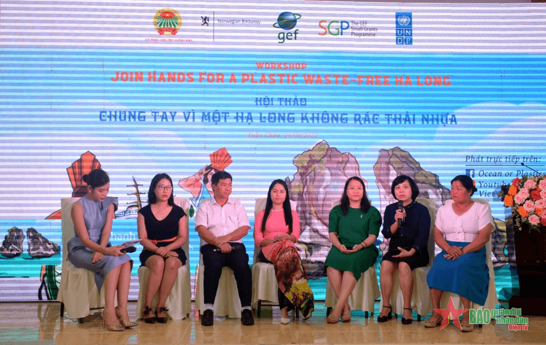 Chung tay vì một Hạ Long không rác thải nhựa