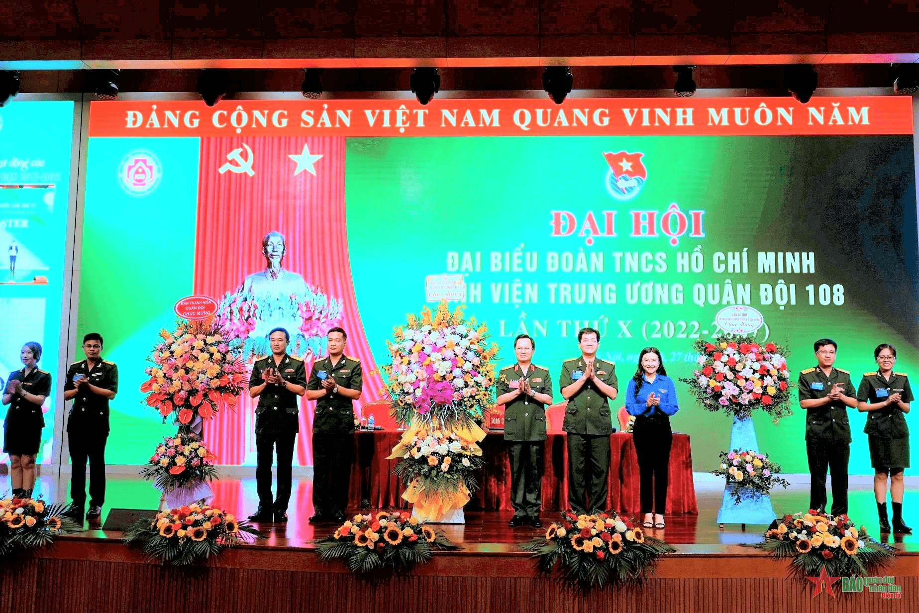 Đại hội đại biểu Đoàn TNCS Hồ Chí Minh Bệnh viện Trung ương Quân đội 108 lần thứ X thành công tốt đẹp
