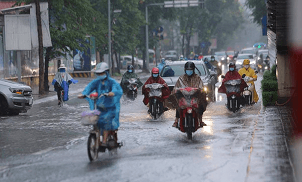 Thời tiết ngày 28-8: Hà Nội và Thành phố Hồ Chí Minh có mưa rào và dông vài nơi