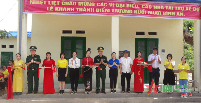 Sơn La: Khánh thành và bàn giao công trình điểm trường tiểu học
