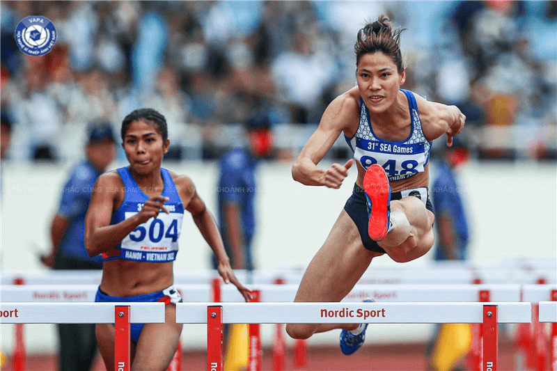 Tác phẩm “Điền kinh Việt Nam” đoạt huy chương vàng cuộc thi “Khoảnh khắc Sea Games 31”