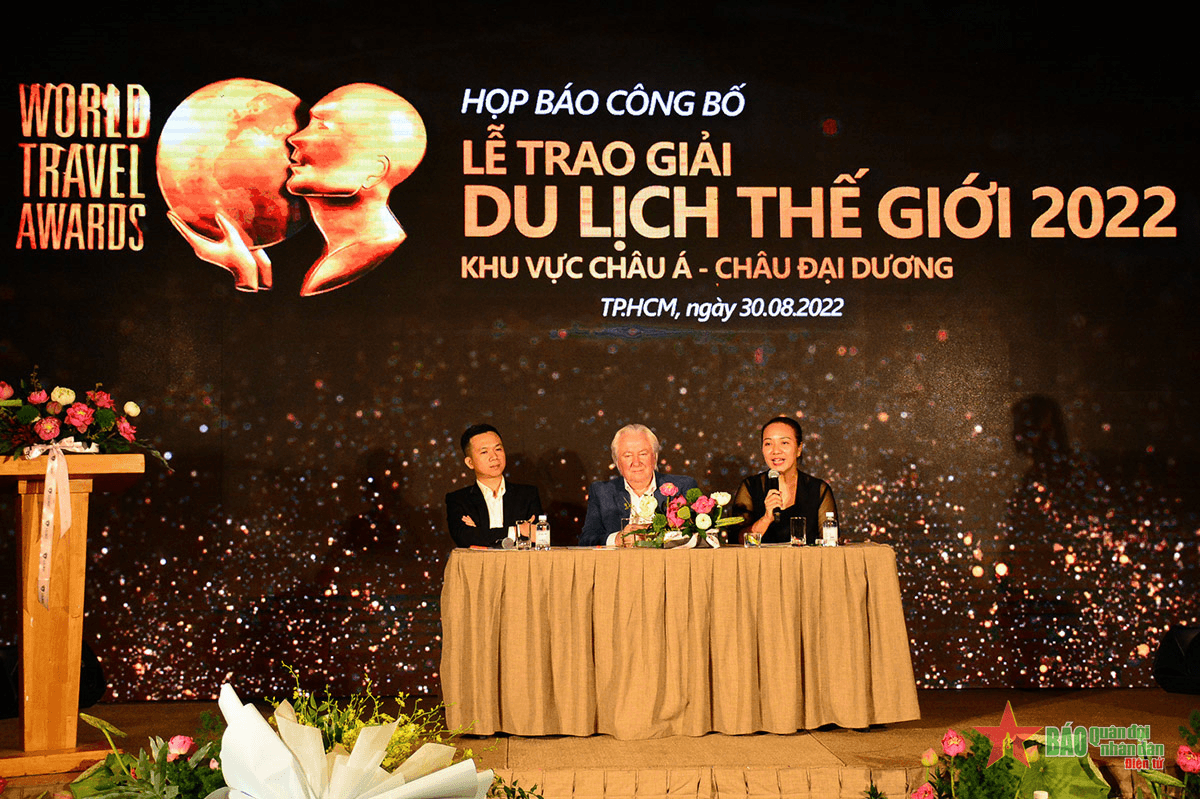 Lễ trao giải World Travel Awards 2022 khu vực châu Á và châu Đại Dương sẽ diễn ra tại Việt Nam