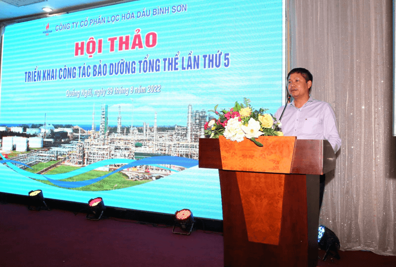 Hội thảo công tác chuẩn bị bảo dưỡng tổng thể lần thứ 5 Nhà máy lọc dầu (NMLD) Dung Quất