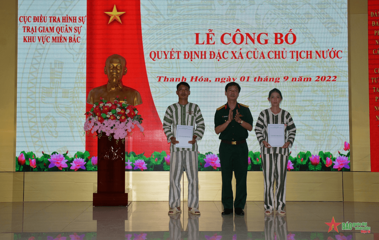 Công bố quyết định đặc xá năm 2022 của Chủ tịch nước