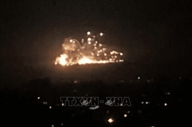 Nhiều vụ nổ lớn tại miền Đông Syria