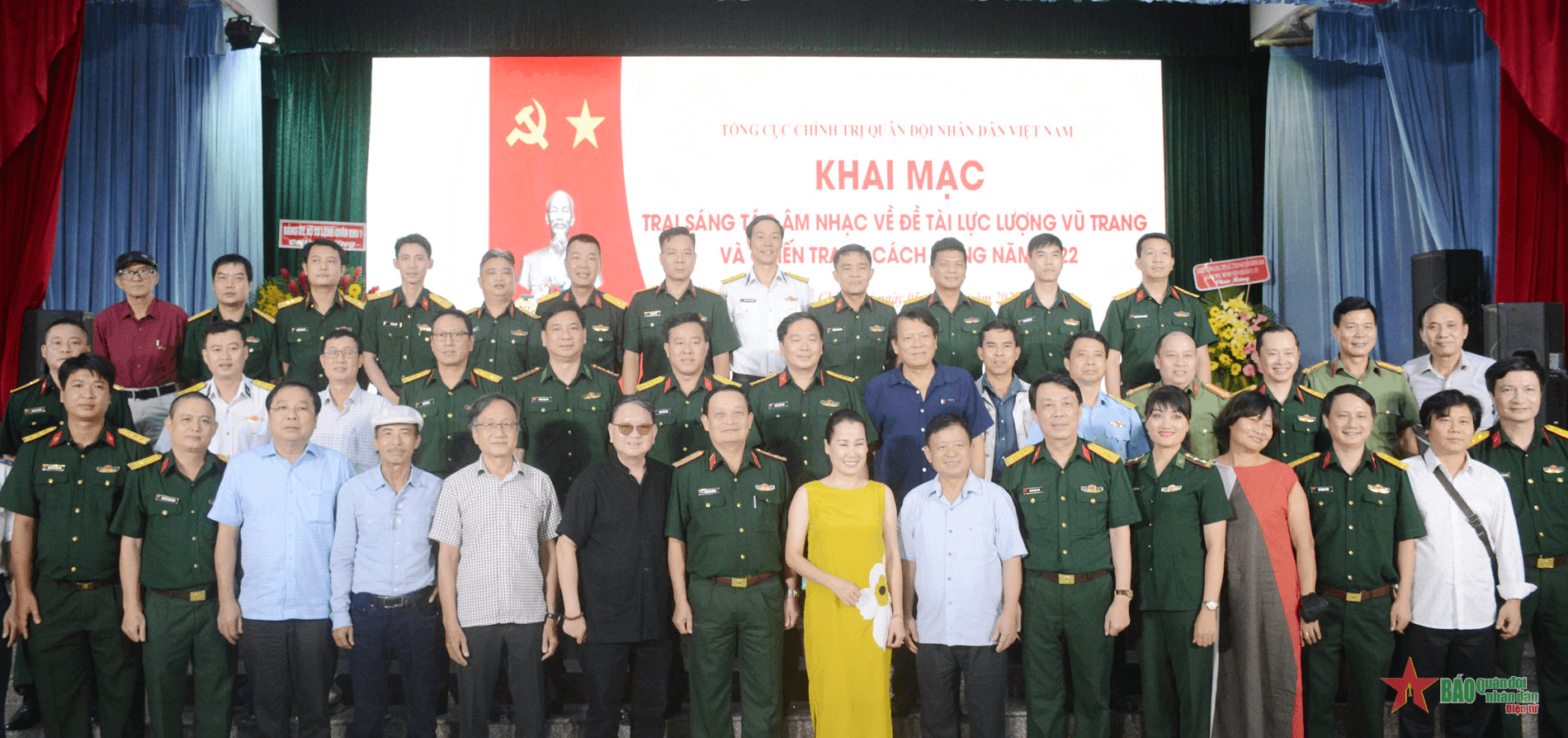 Tổng cục Chính trị Quân đội nhân dân Việt Nam khai mạc trại sáng tác âm nhạc