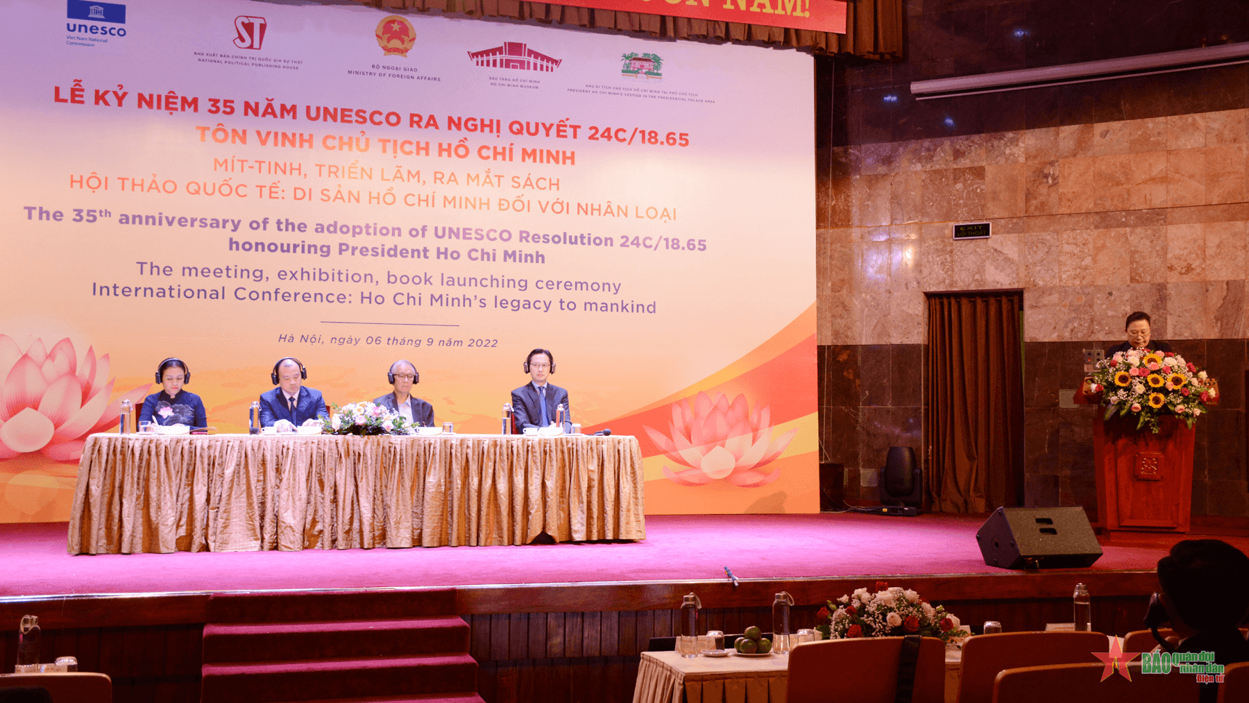 Hội thảo “Di sản Hồ Chí Minh đối với nhân loại”