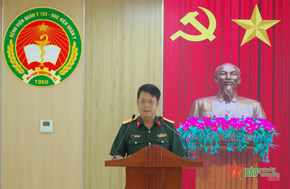 Bệnh viện Quân y 103 nghiên cứu, học tập Nghị quyết Hội nghị lần thứ 5, Ban Chấp hành Trung ương Đảng khóa XIII