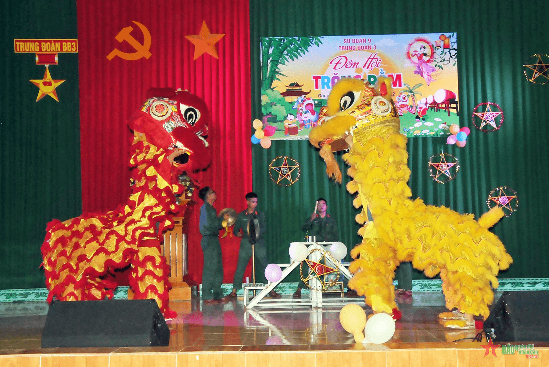 Sư đoàn 9 (Quân đoàn 4) tổ chức chương trình “Vui hội trăng rằm” chăm lo thiếu nhi